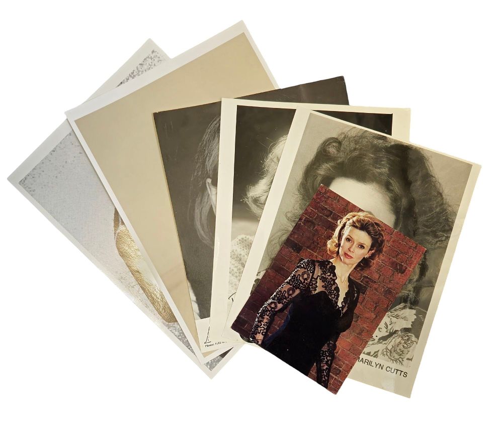 Lot 4: Entertainment collection 6, assorted signed photos includes Gabrielle...