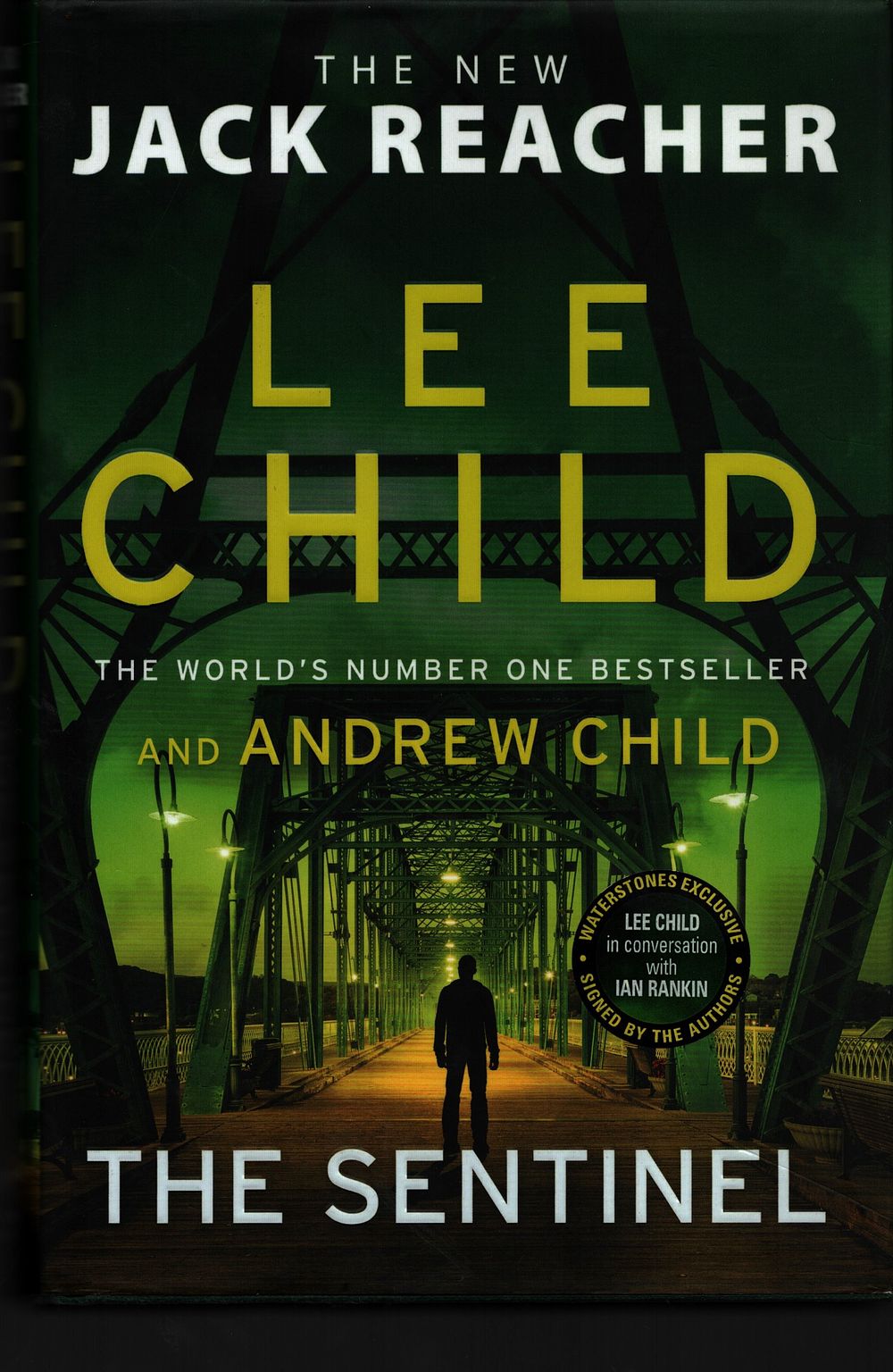 Lot 577: Lee Child and Andrew Child signed hardback book...