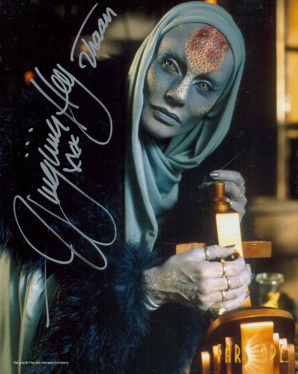 Lot 153: Virginia Hey signed 10x8 inch colour photo. Good...