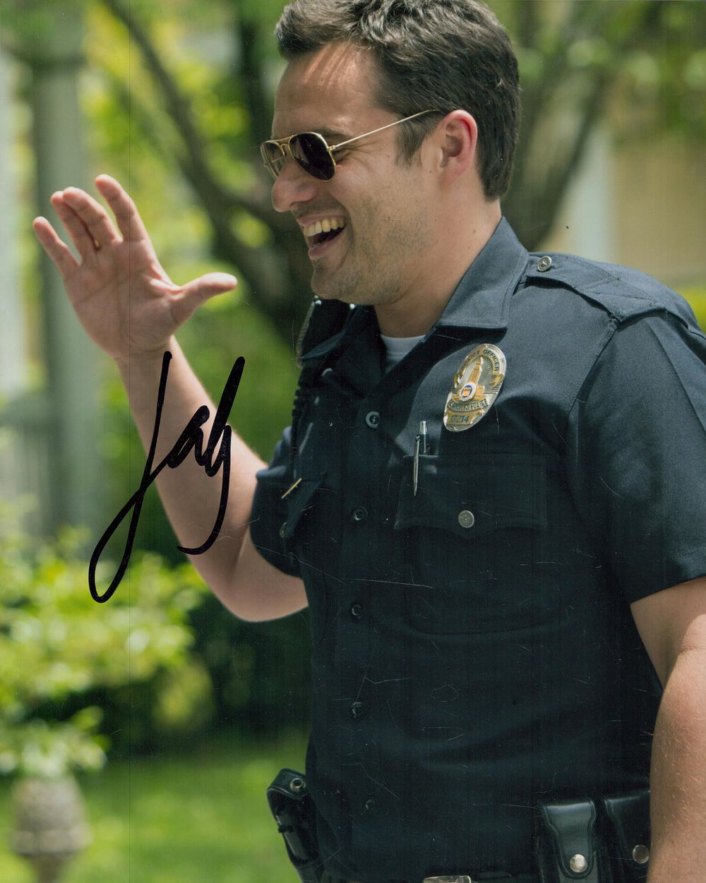Lot 154: Jake Johnson signed 10x8 inch colour photo. Good...