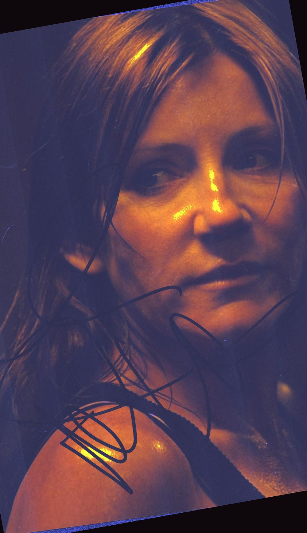 Lot 164: Michelle Collins signed 10x8 inch DR WHO colour...