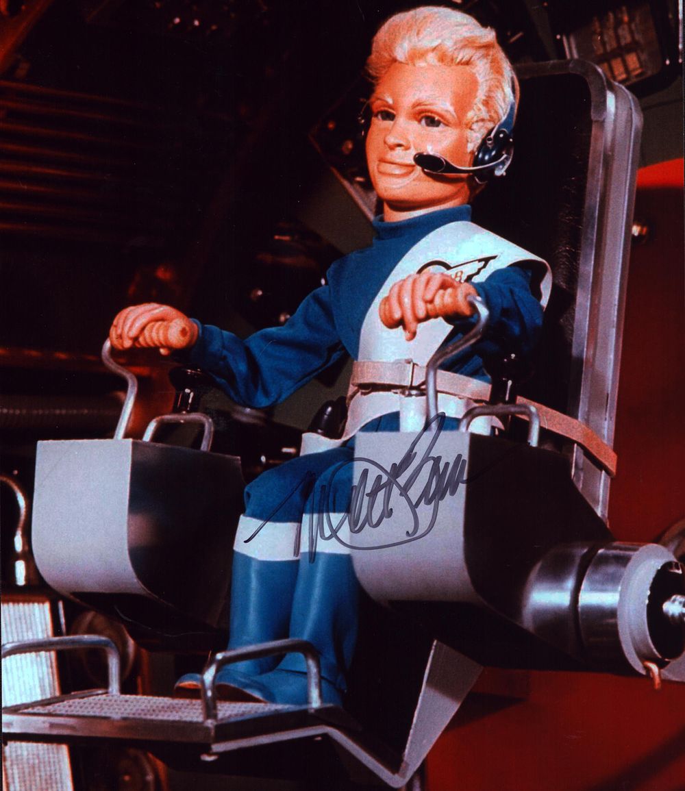 Lot 195: Matt Zimmerman signed 10x8 inch colour photo Thunderbirds....