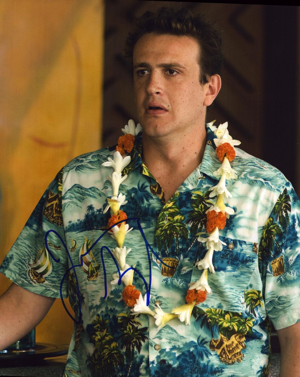 Lot 208: Jason Segel signed 10x8 inch colour photo. Good...