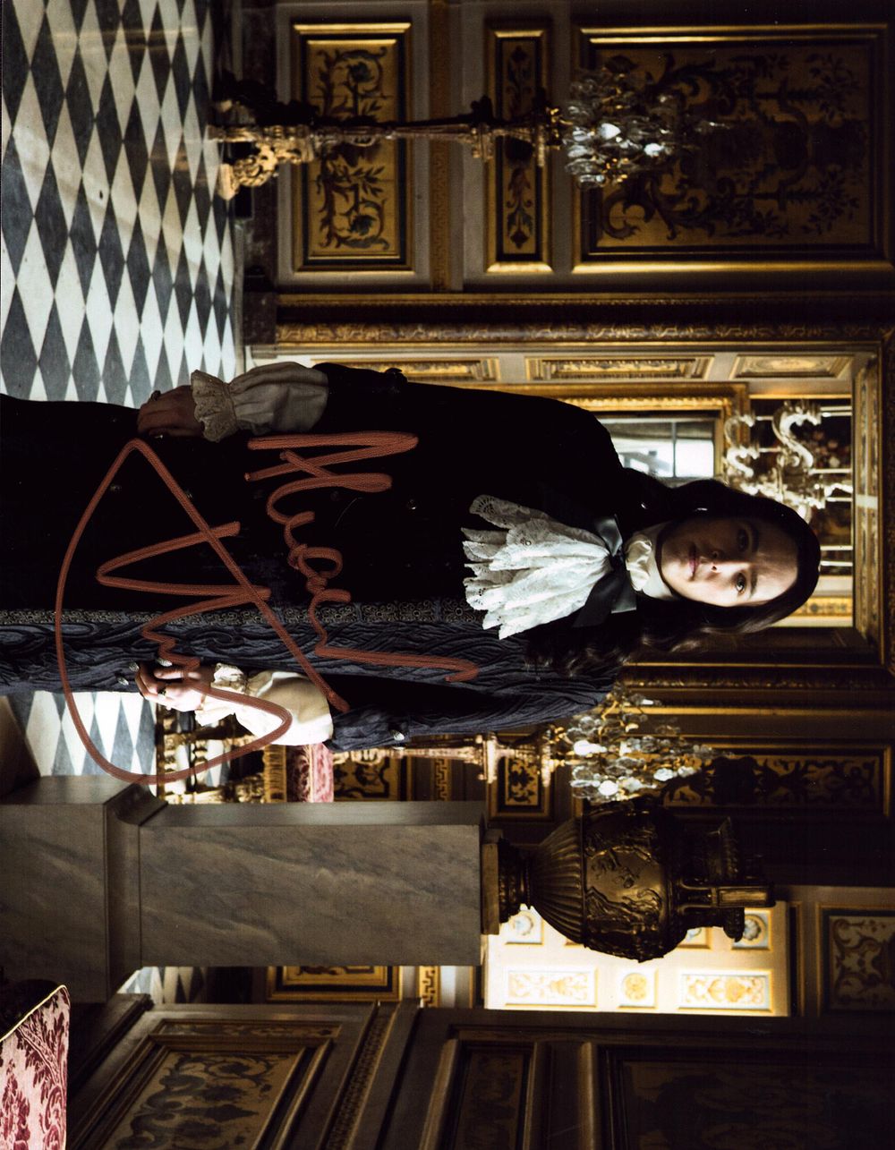 Lot 216: Alexander Vlahos signed 10x8 inch colour photo. Good...