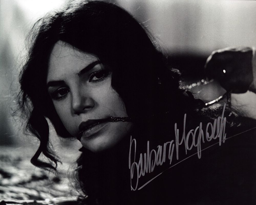 Lot 219: Barbara Magnolfi signed 10x8 inch black and white...