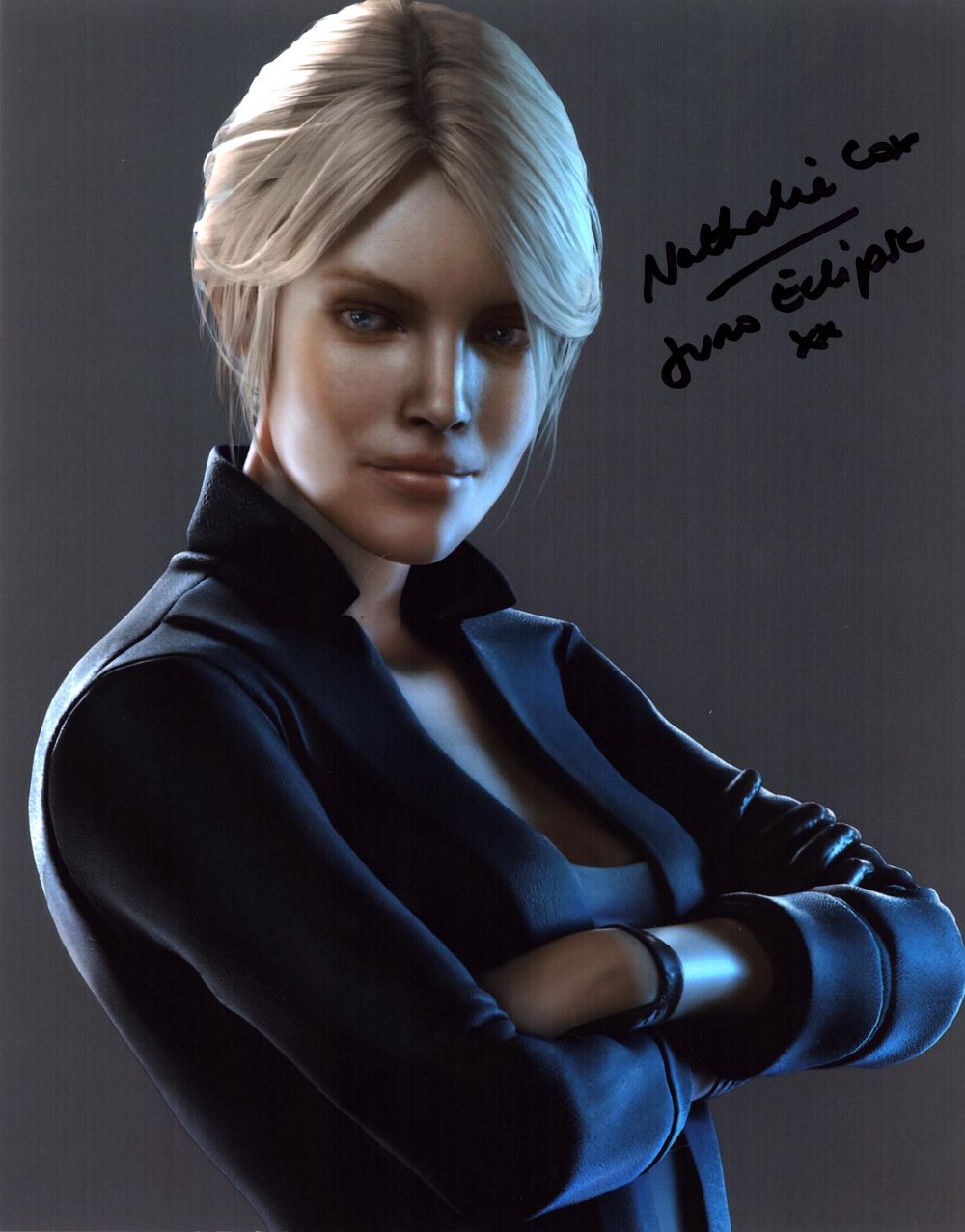 Lot 230: Nathalie Cox signed Juno Eclipse Star Wars animated...