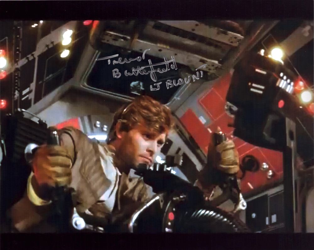 Lot 255: Trevor Butterfield signed Star Wars 10x8 inch colour...