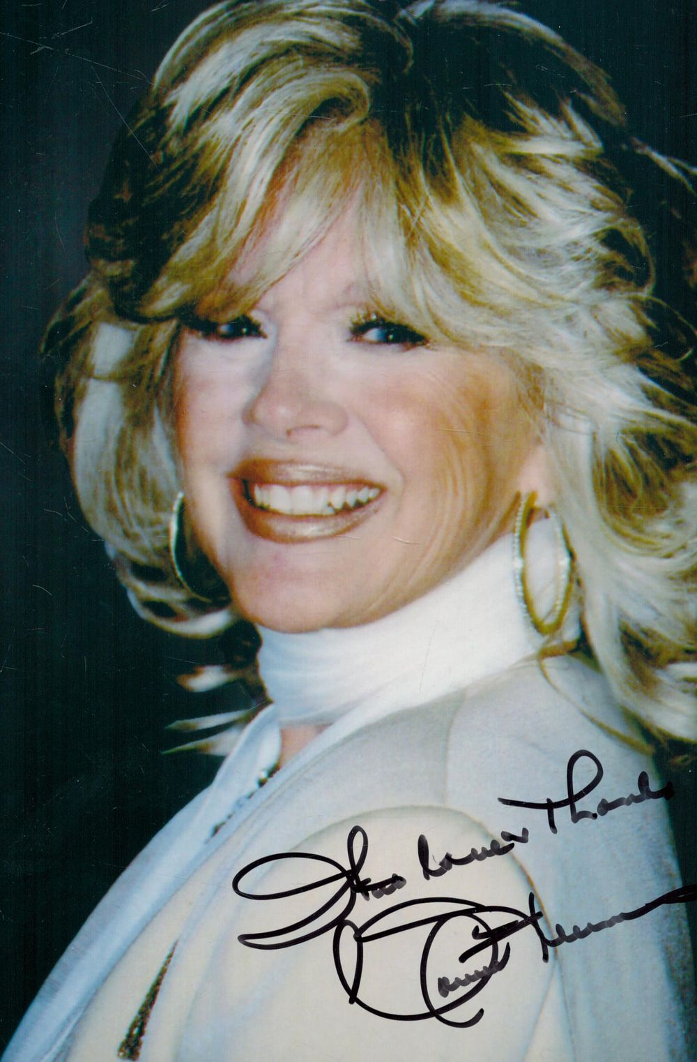 Lot 300: Connie Stevens signed 10x8 inch colour photo. Good...