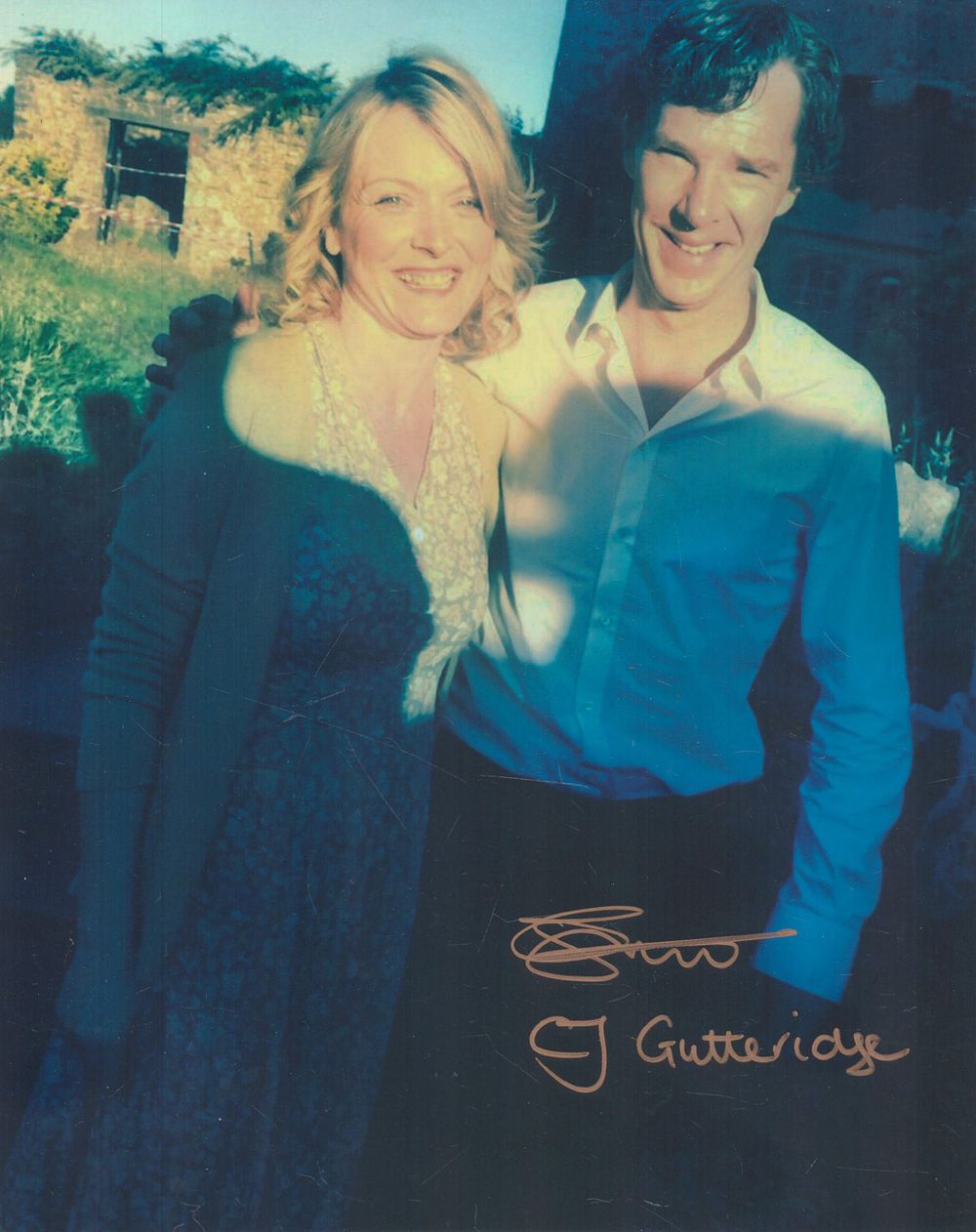 Lot 371: C J Gutteridge signed 10x8 inch colour photo....