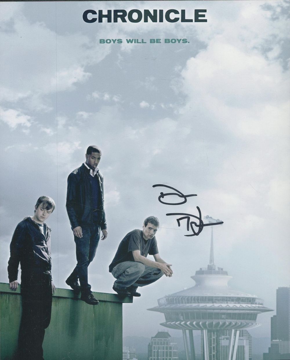 Lot 386: Dane Dehaan signed 10x8 inch colour photo. Good...