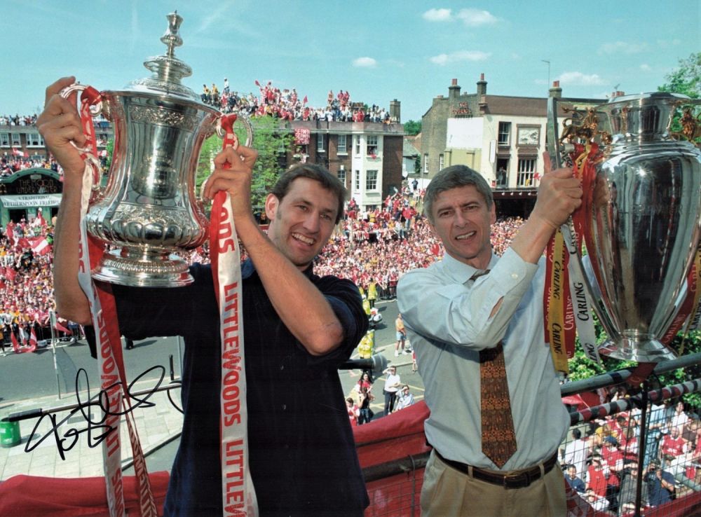 Lot 122: Football Tony Adams signed 16x12 colour photo pictured...