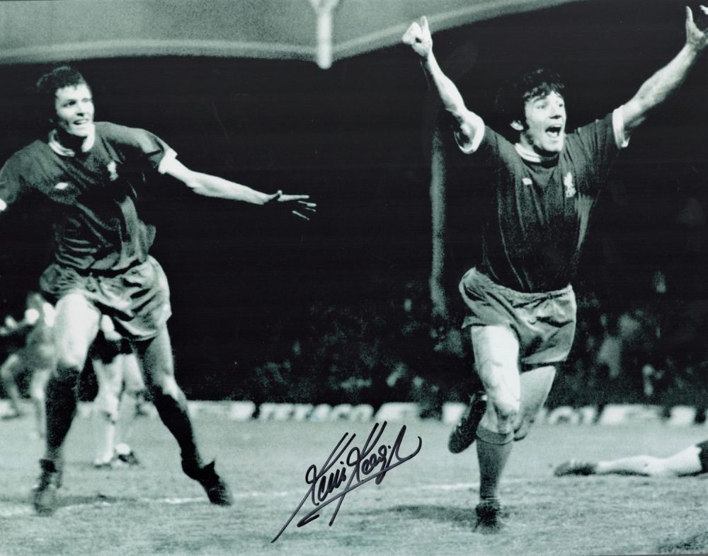 Lot 125: Football Kevin Keegan signed Liverpool 16x12 black and...