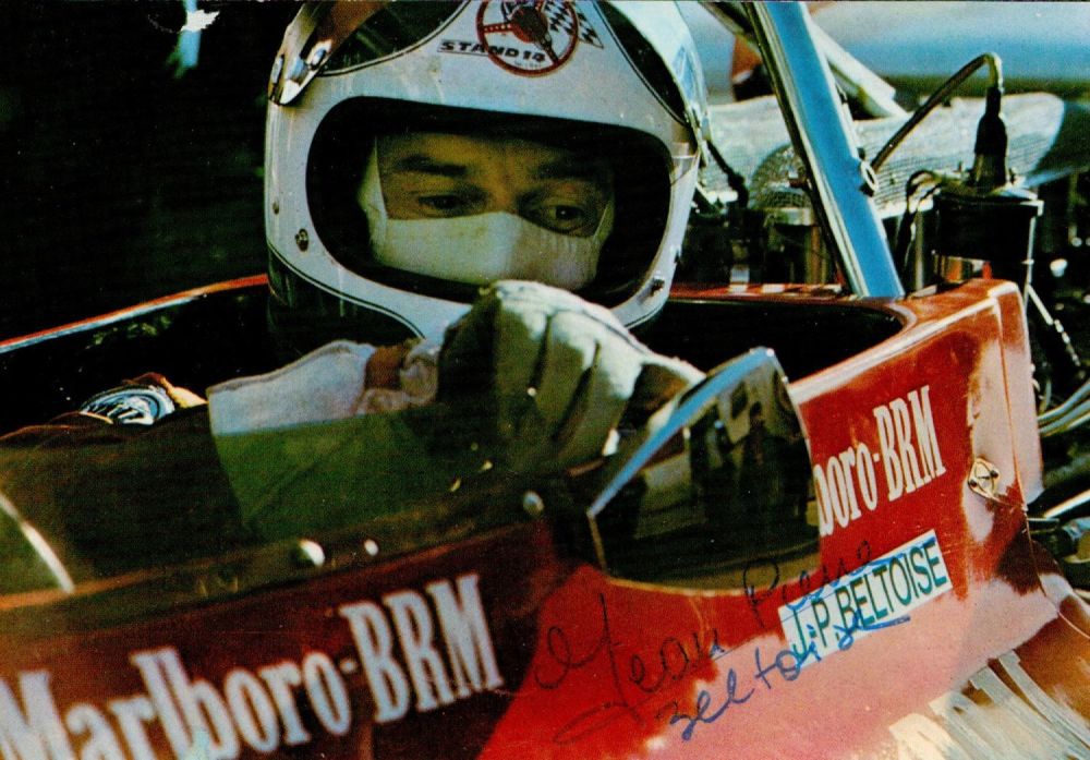 Lot 203: Motor Racing Jean Pierre Beltoise signed vintage 1972...