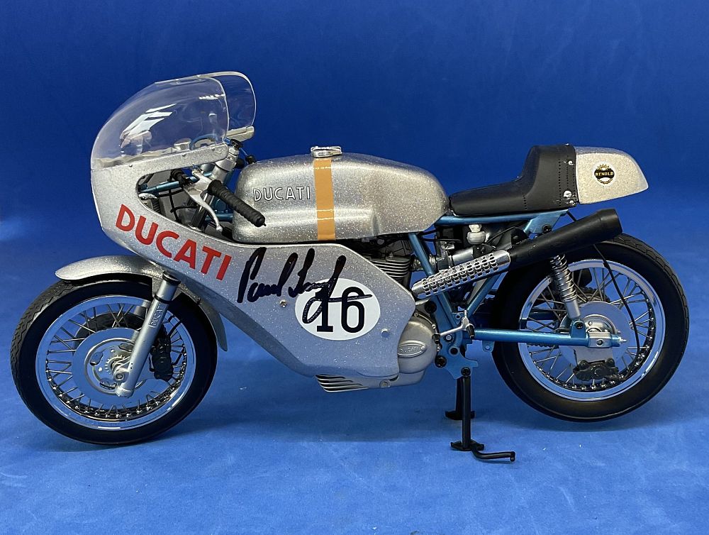 Lot 168: Moto GP Paul Smart signed limited edition Imola...
