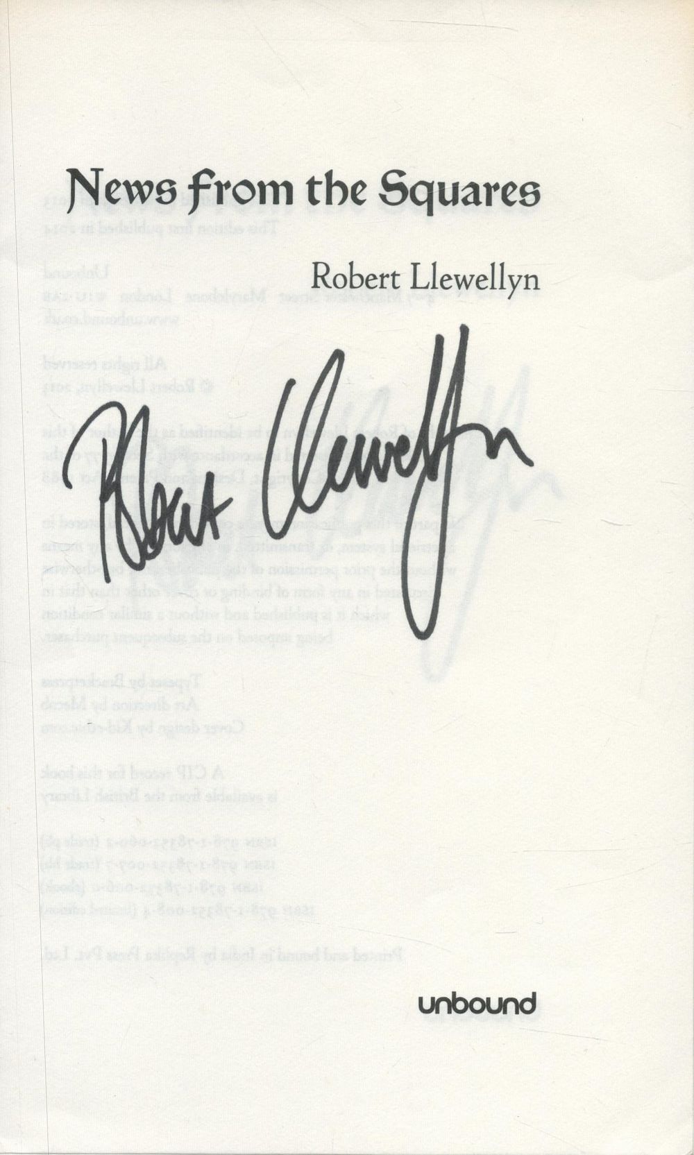 Lot 69: Robert Llewelyn signed 3no 8x5 inch News from...