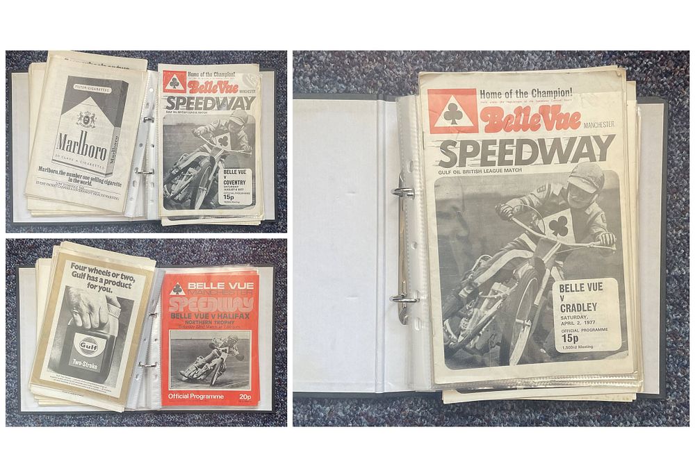 Lot 203: Speedway Collection of 30 Belle Vue Speedway Programmes...