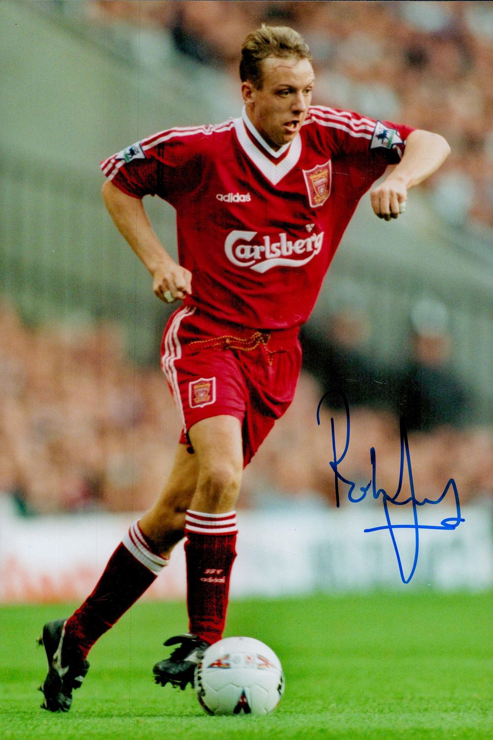 Lot 206: Rob Jones signed 12x8 inch colour photo pictured...