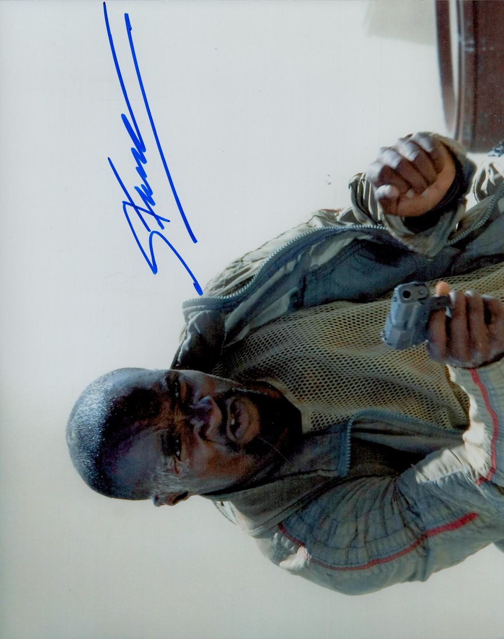 Lot 399: Sebastian Foucan signed 10x8inch colour photo. Good Condition....