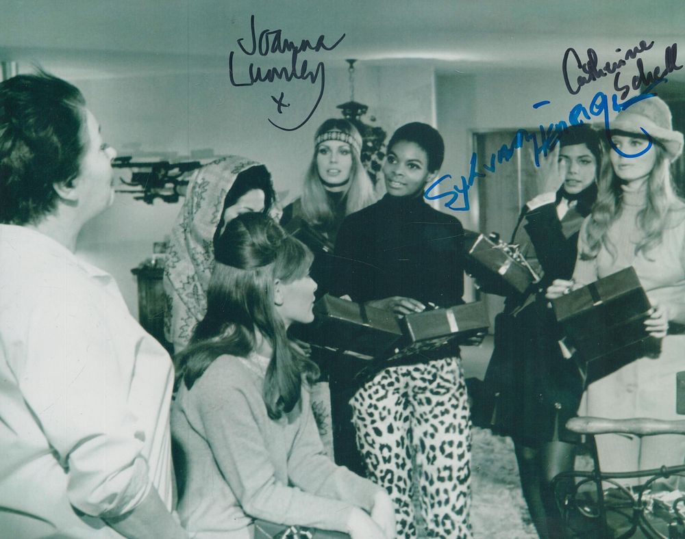 Lot 412: Joanna Lumley, Catherine Schell and Sylvana Henriques multi...