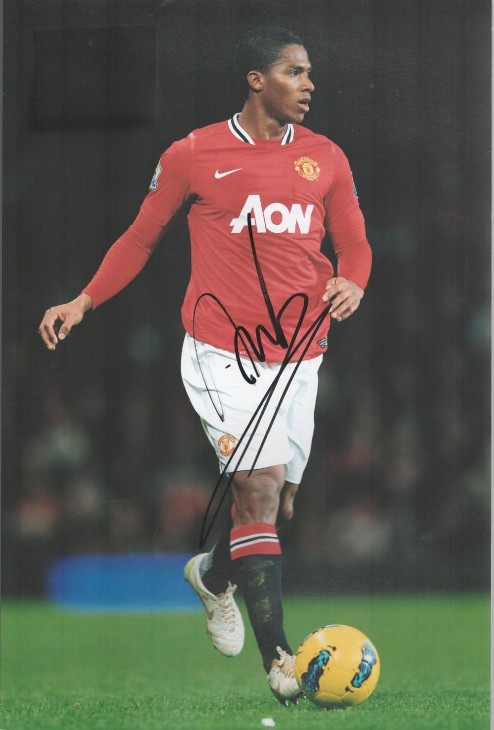 Lot 58: Football Antonio Valencia signed Manchester United 12x8 colour...
