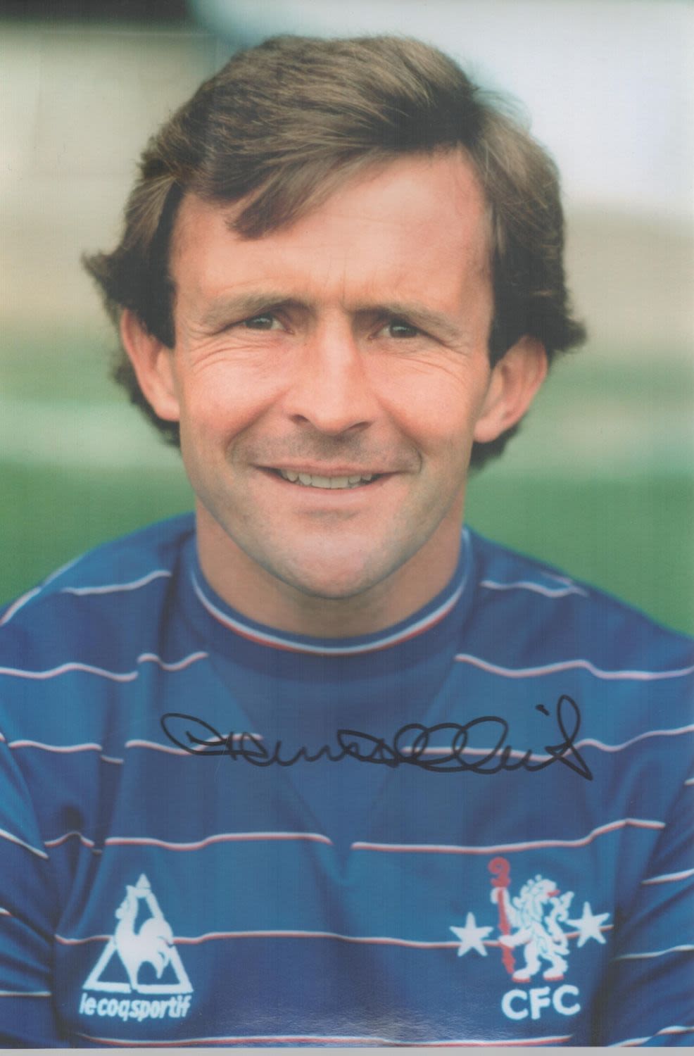 Lot 73: Football John Hollins signed Chelsea 12x8 colour photo....