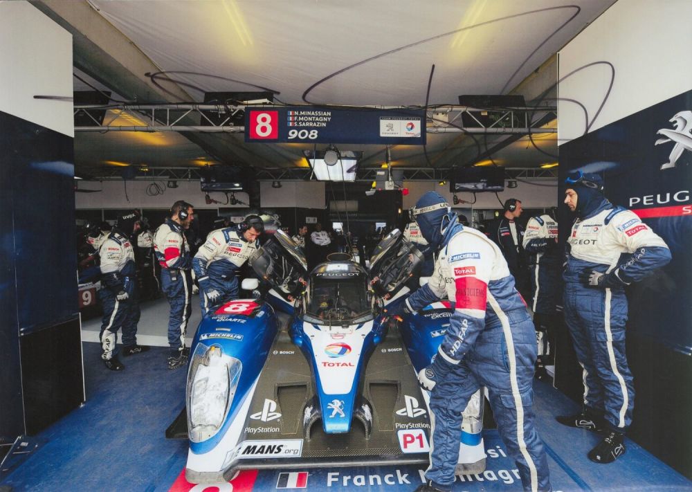 Lot 87: Motor Racing Stephane Sarrazin and Franck Montagny signed...