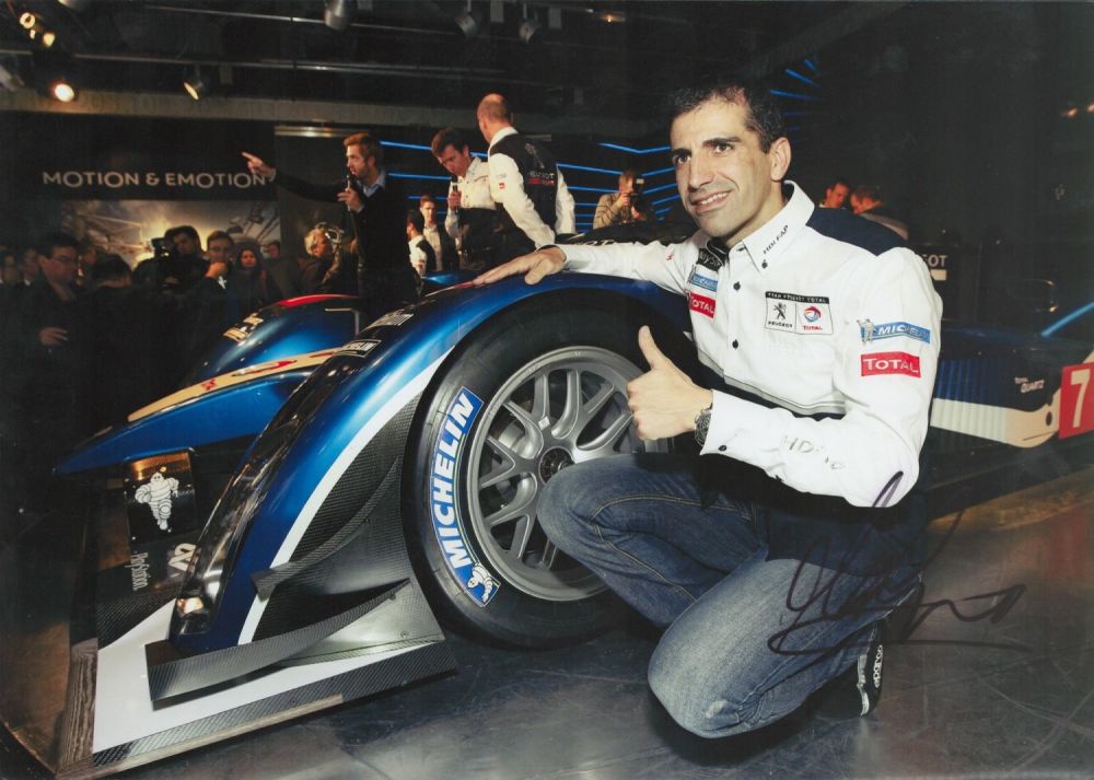 Lot 88: Motor Racing Marc Gene signed Peugeot Sport 12x8...