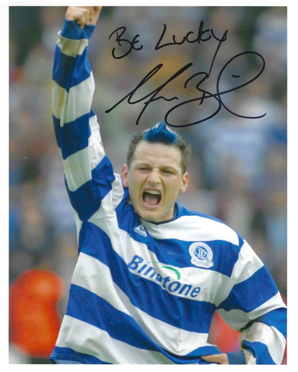 Lot 199: Football Marc Bircham (QPR) Signed 10x8 Colour Photo....