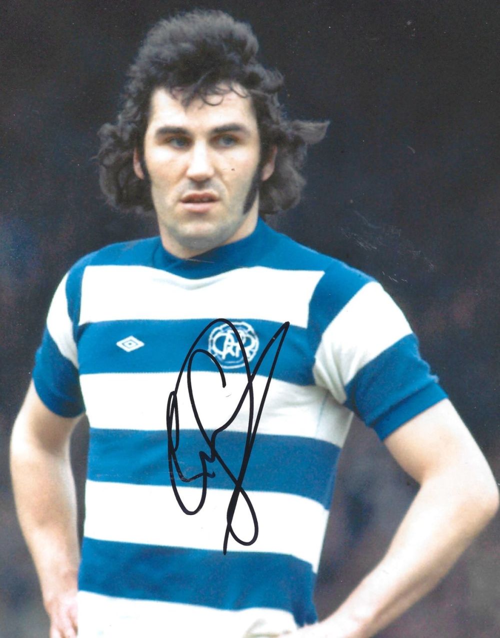 Lot 201: Football Gerry Francis (QPR) Signed 10x8 Colour Photo....