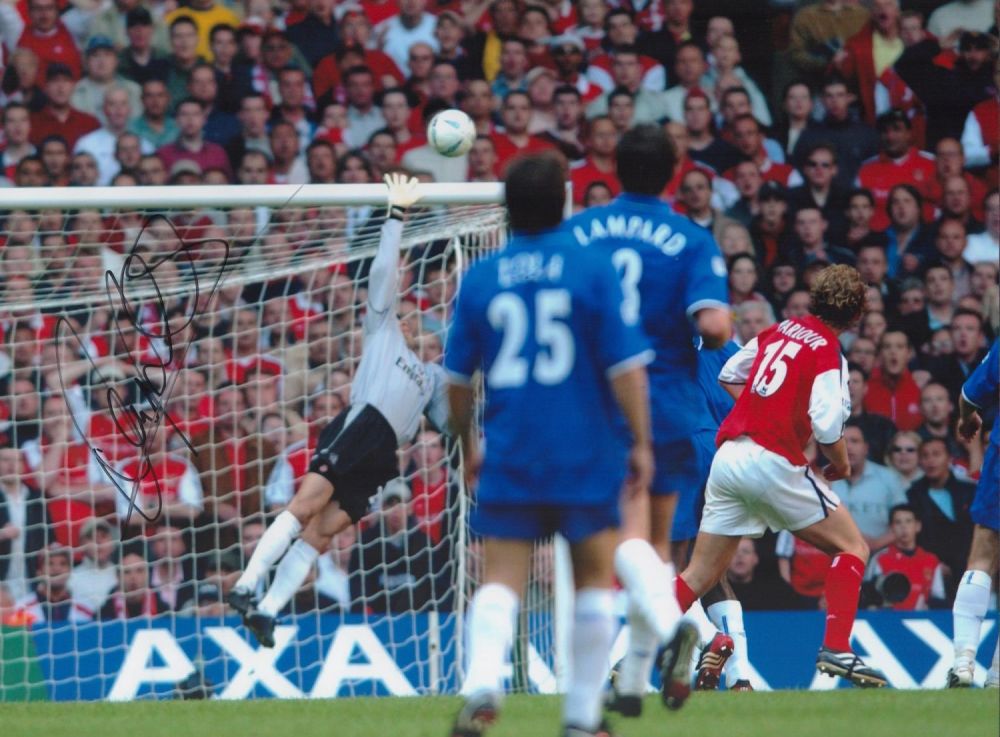 Lot 354: Football Ray Parlour signed 16x12 colour photo pictured...