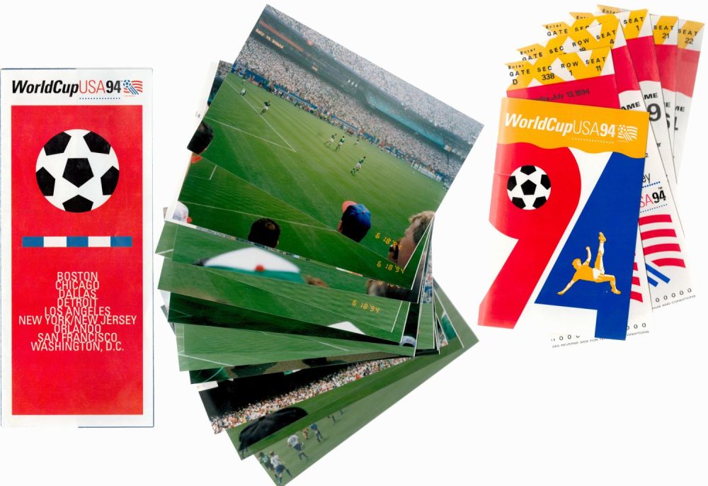 Lot 372: World Cup USA 94 Collection of 5 Matchday...