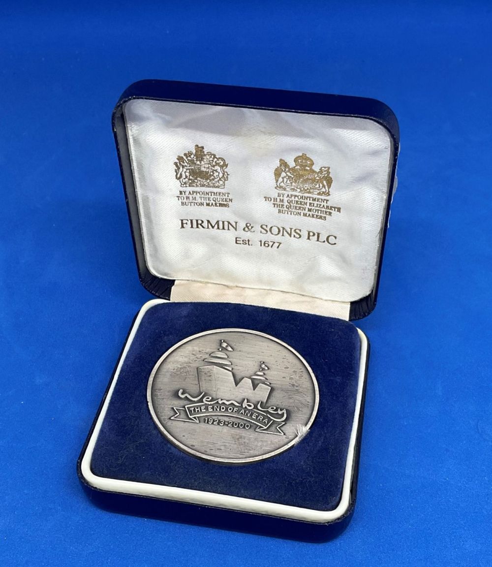 Lot 382: Football. End Of An Era Wembley 1923-2000 Silver...