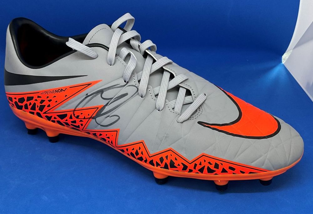 Lot 392: Football Raheem Sterling Signed UK Size 9 Nike...