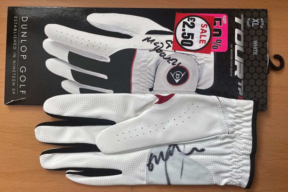 Lot 399: Golf Graeme McDowell Signed Dunlop Extra Large Golfing...