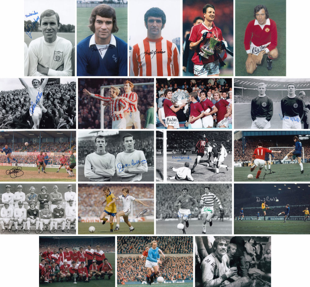 Lot 421: Football Autographed 12 X 8 Photos - Lot...