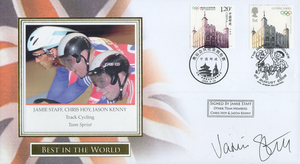 Lot 154: Jamie Staff signed Best in the World Olympic...