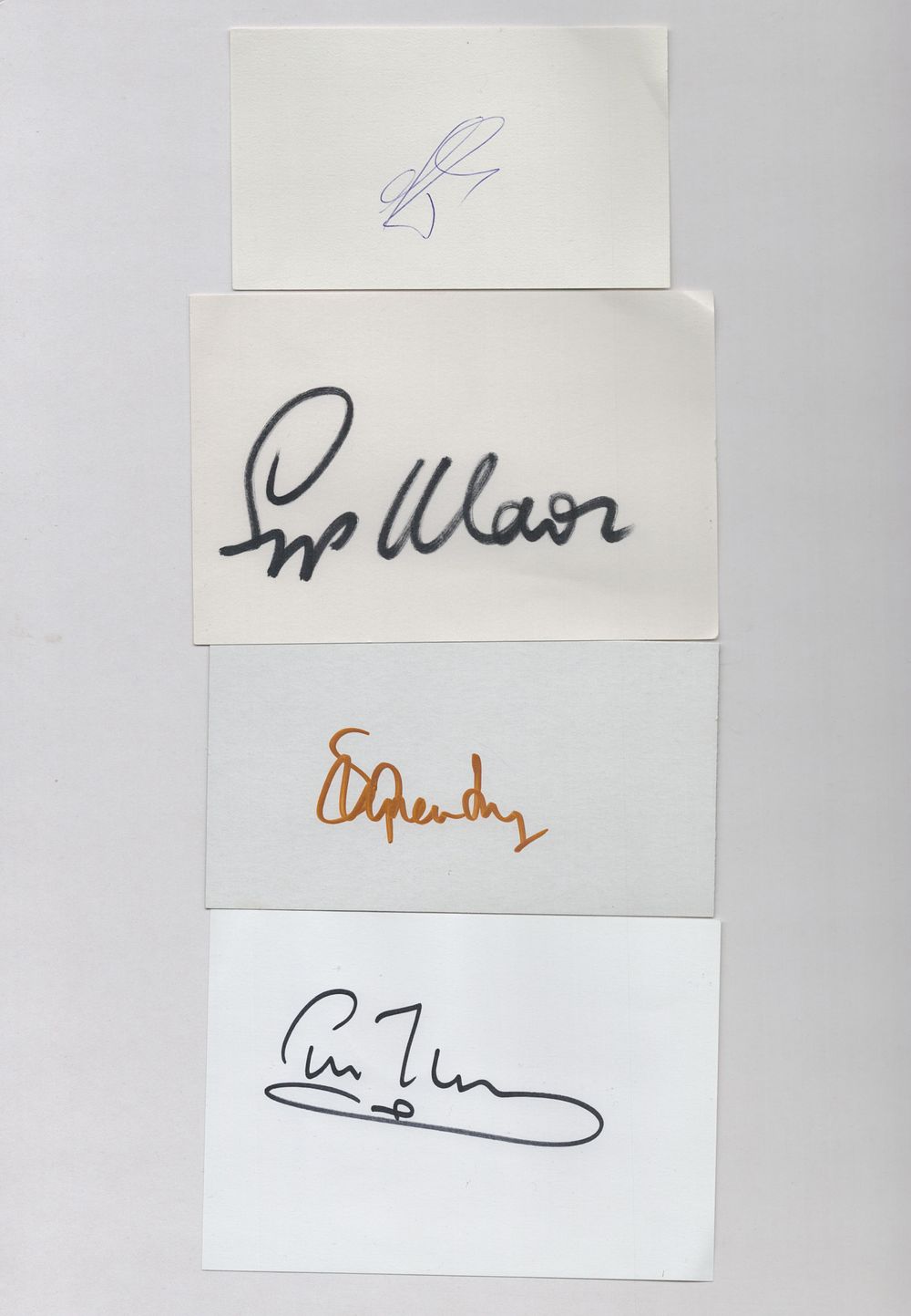 Lot 162: Entertainment Collection of 4, German footballers Sepp Maier...
