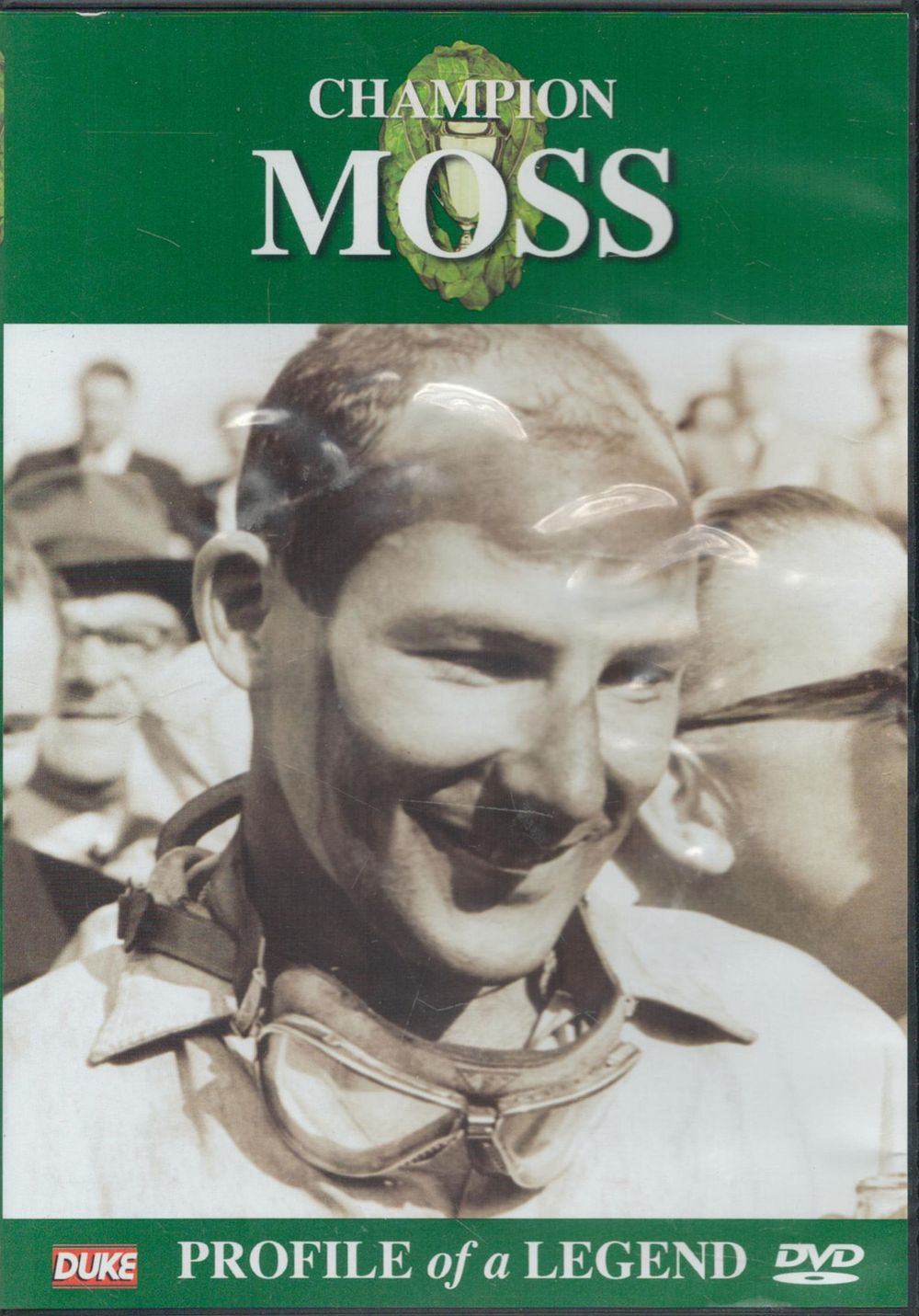 Lot 170: Stirling Moss, Champion Moss DVD- A Profile of...