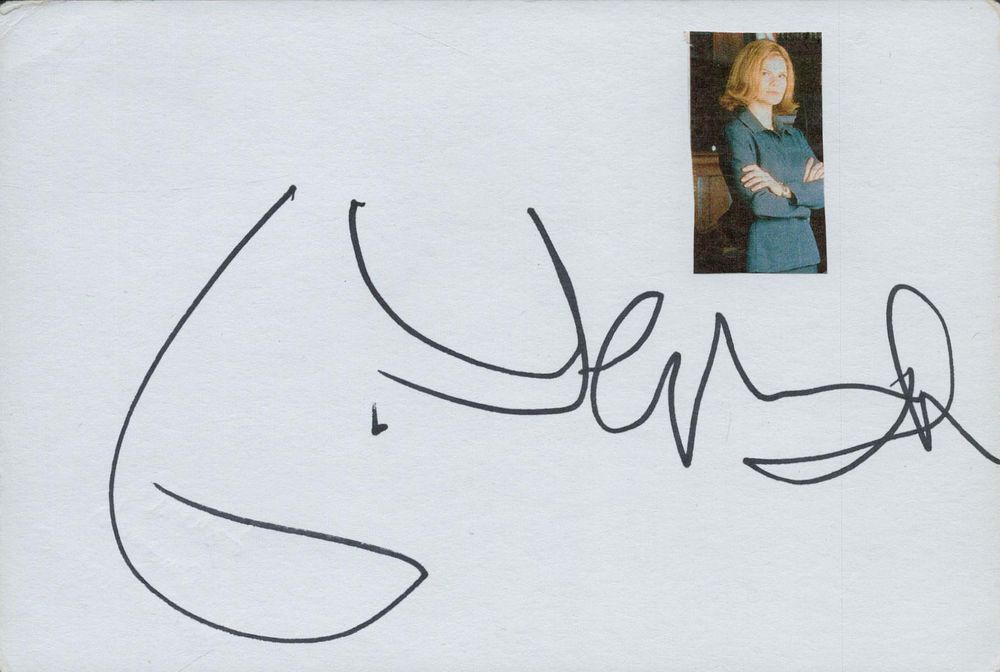 Lot 224: Lolita Davidovich signed white card 6x4 Inch includes...