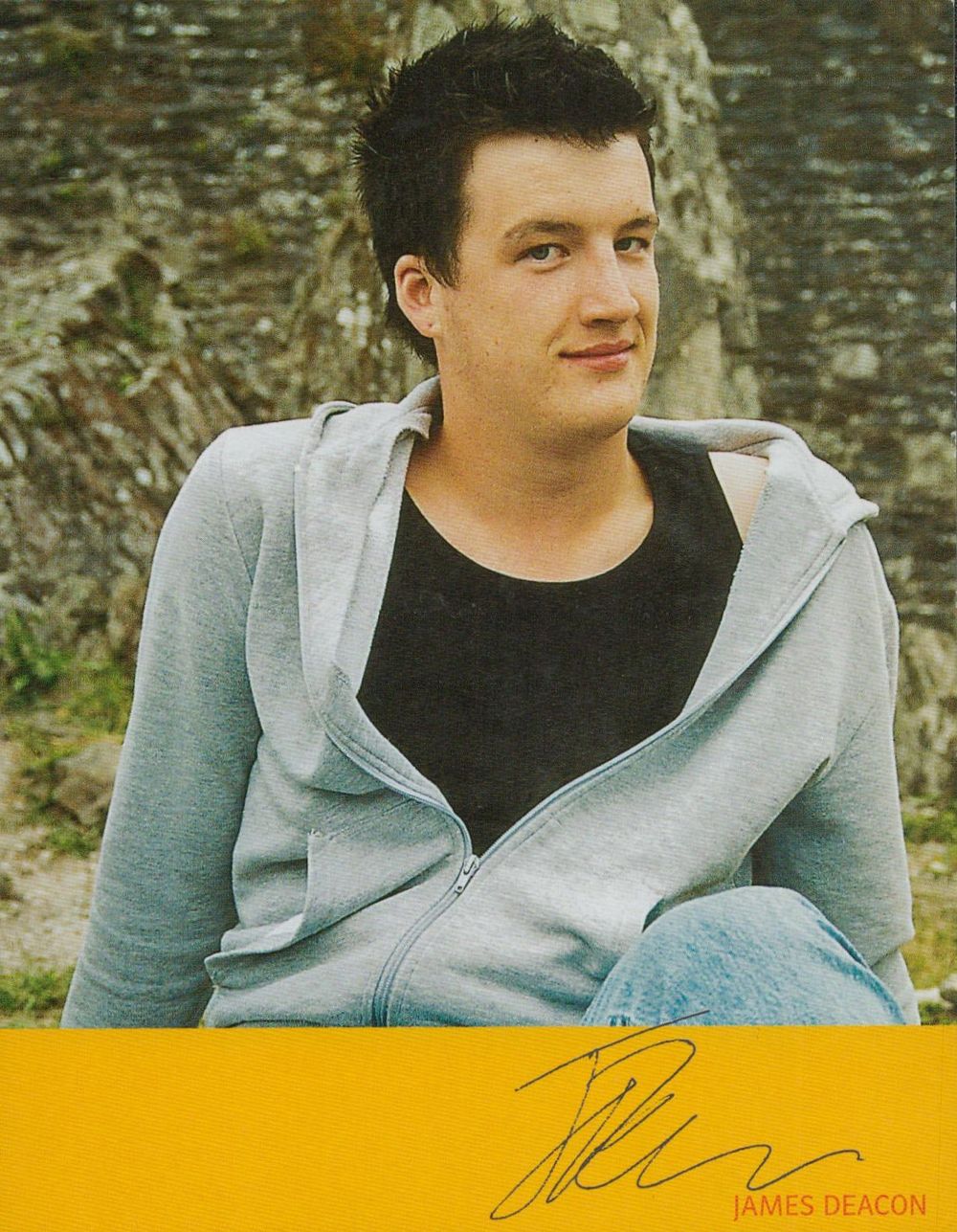 Lot 226: James Deacon signed promo colour photo 5, 5x4...
