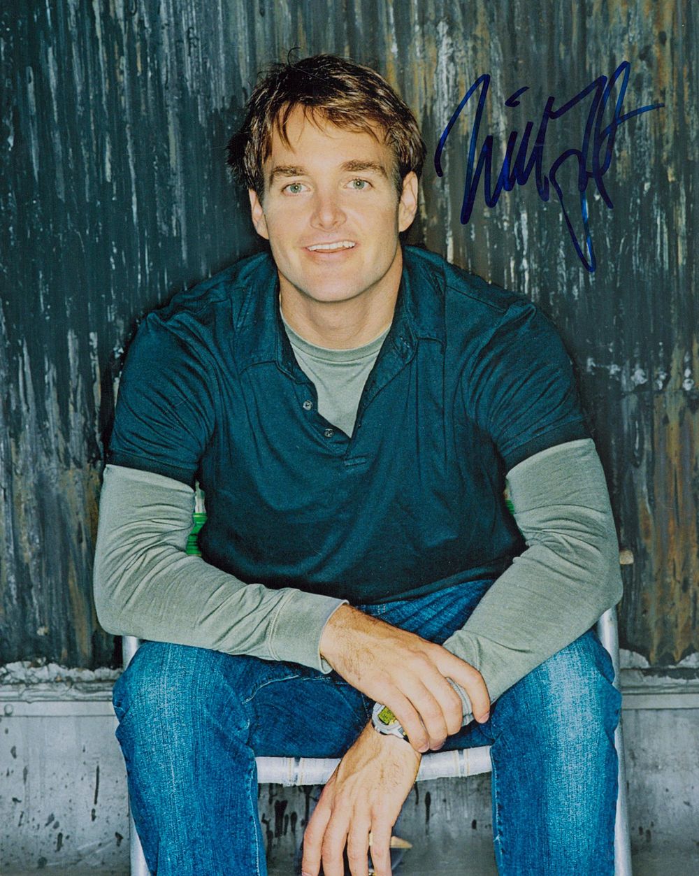 Lot 244: Will Forte signed 10x8 Inch colour photo, Is...