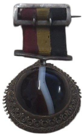Lot 286: Belgium medal, Measuring approx 2 inches including ribbon,...