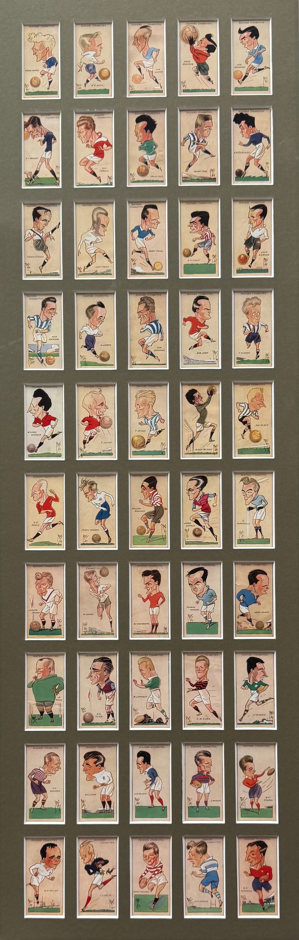 Lot 570: Cigarette cards 1927 full set of 50 collection,...