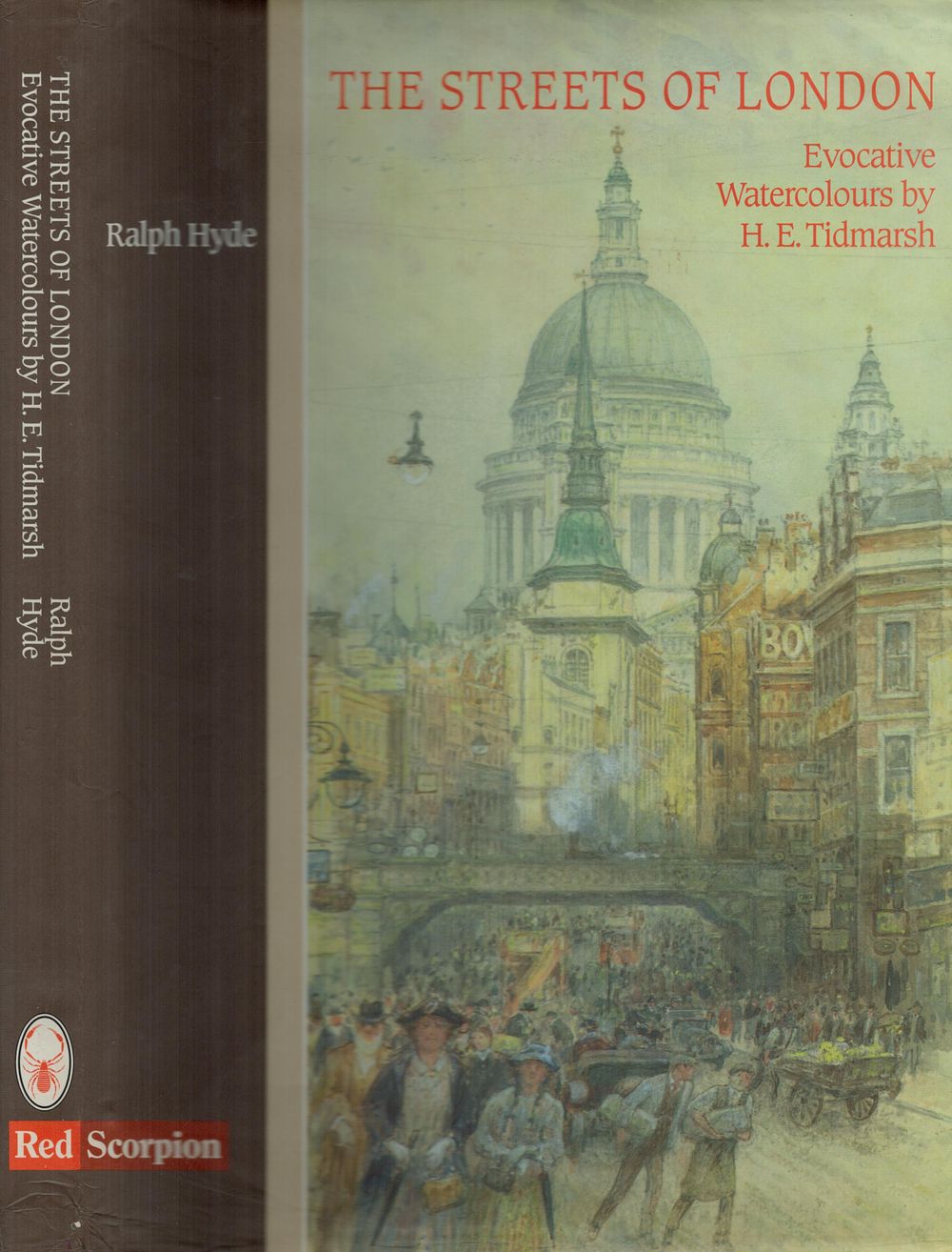 Lot 591: The Streets of London 1880-1928 by H, E...