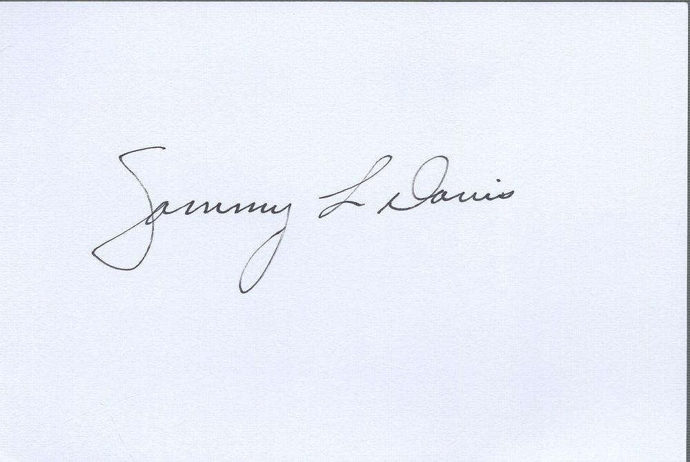 Lot 623: Sammy L Davis medal of honor recipient signed...