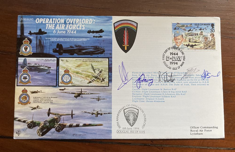 Lot 211: WW2 50th ann DDay Operation Overlord The Air...