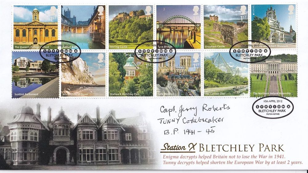 Lot 261: Station X Bletchley Park Signed by Capt J...