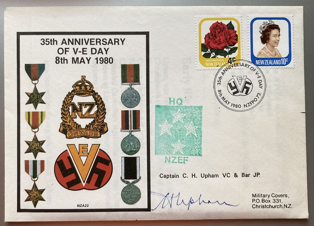 Lot 292: WW2 Double Victoria Cross winner Capt Charles Upham...