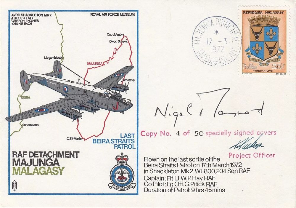 Lot 439: Rare C8c RAF Detachment Majunga Last Patrol in...