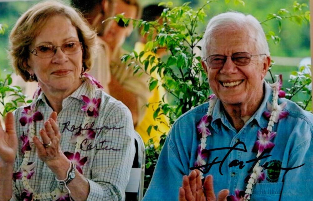 Lot 752: Politics Jimmy Carter and First Lady Rosalynn Carter...